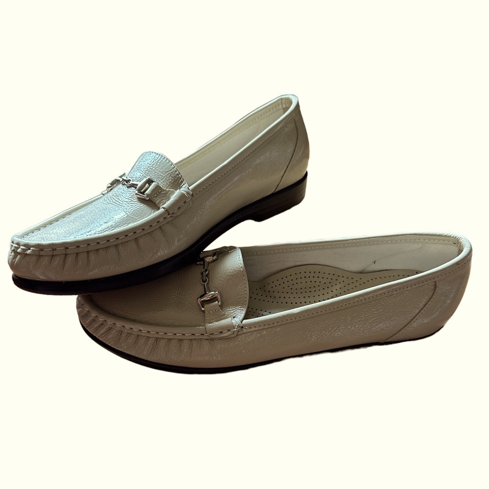 SAS Metro Bone Patent Loafers | NEW! - Picture 5 of 9